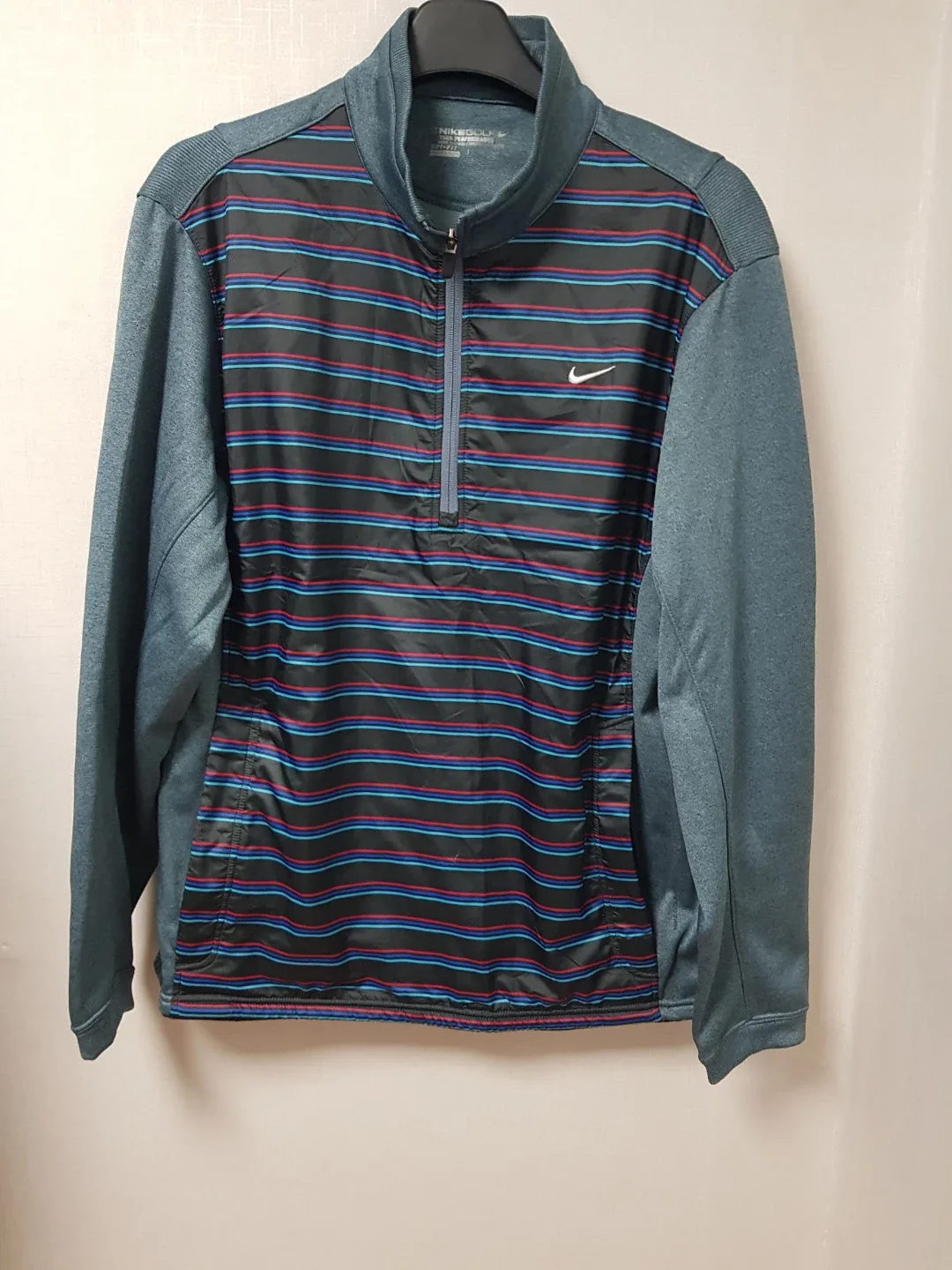 나이키 골프 드라이핏 기모 하프집업 110