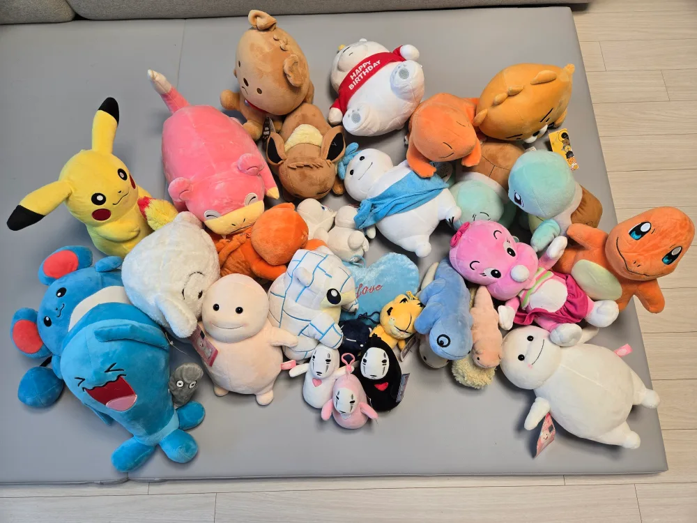 인형 모음 중고 뽑기방 많아요