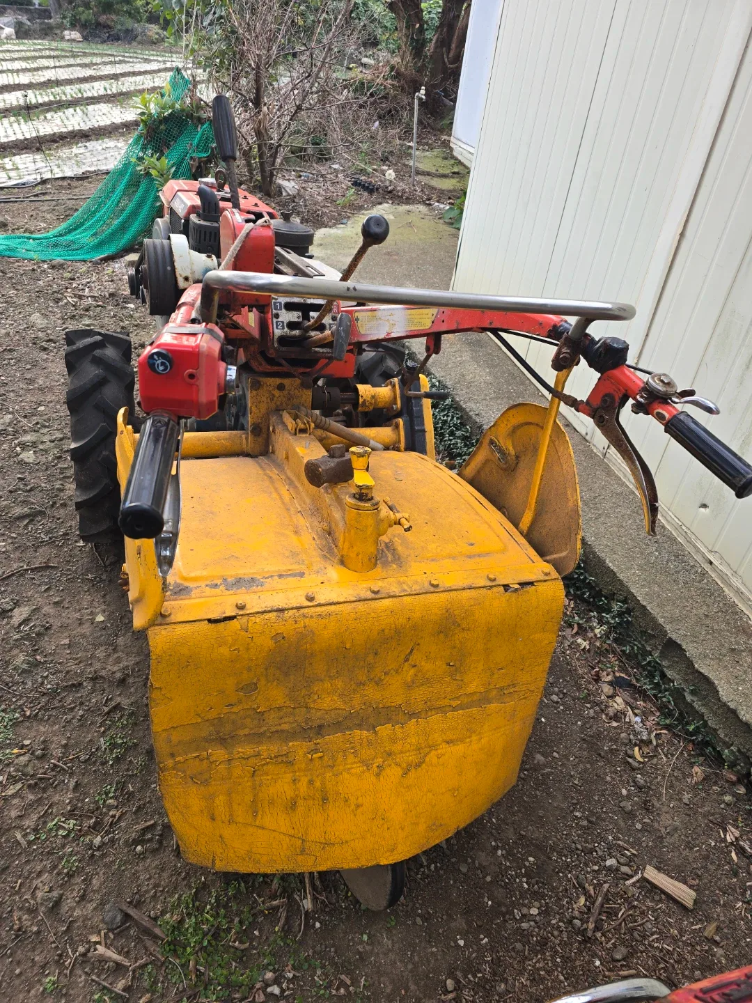 대동 농업용 경운기 키시동 로타리 부착