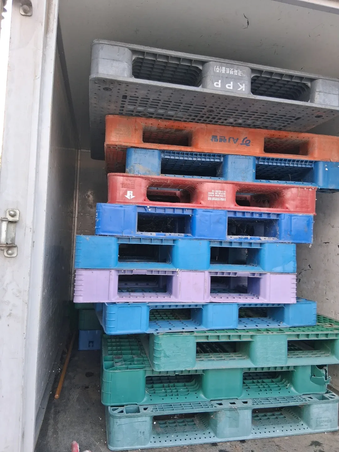 중고 플라스틱 파렛트,22장ㆍ배달가능,