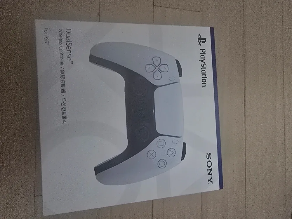 PS5 듀얼센스 컨트롤러 화이트 (미개봉 새상품)