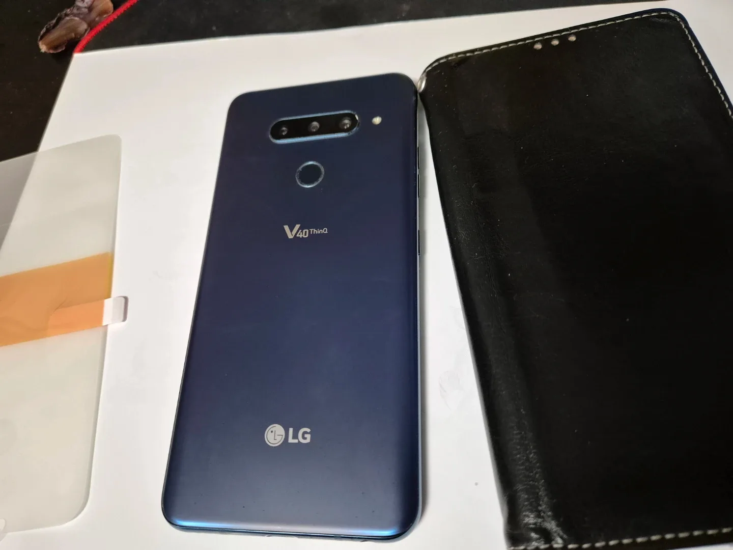 LG V40 ThinQ 블루 S급 액정 무잔상