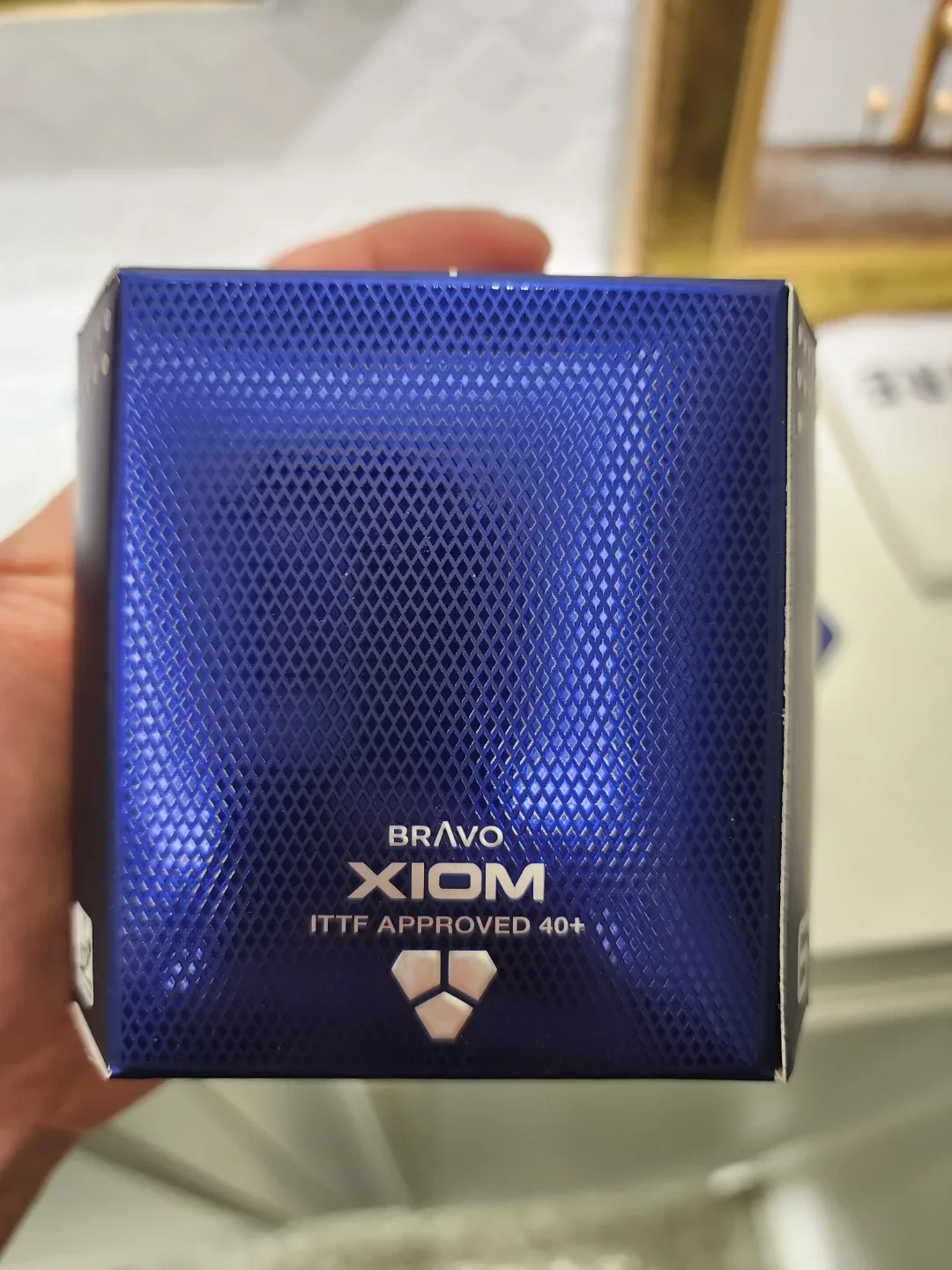 XIOM Bravo+ 엑시옴 탁구공 6개입