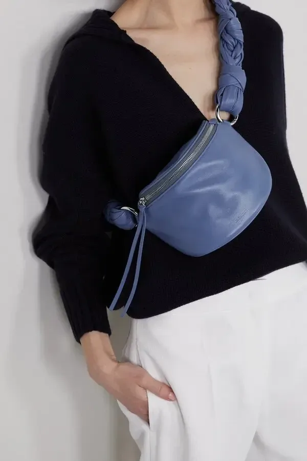 질샌더가방, 파우치, 여성가방(Jil Sander Knotted Moon Pouch )