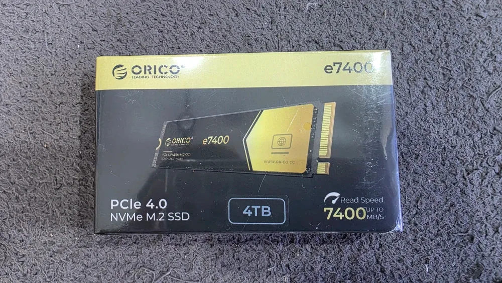 ORICO e7400 NVMe SSD 4TB(Gen4) 미개봉 새제품