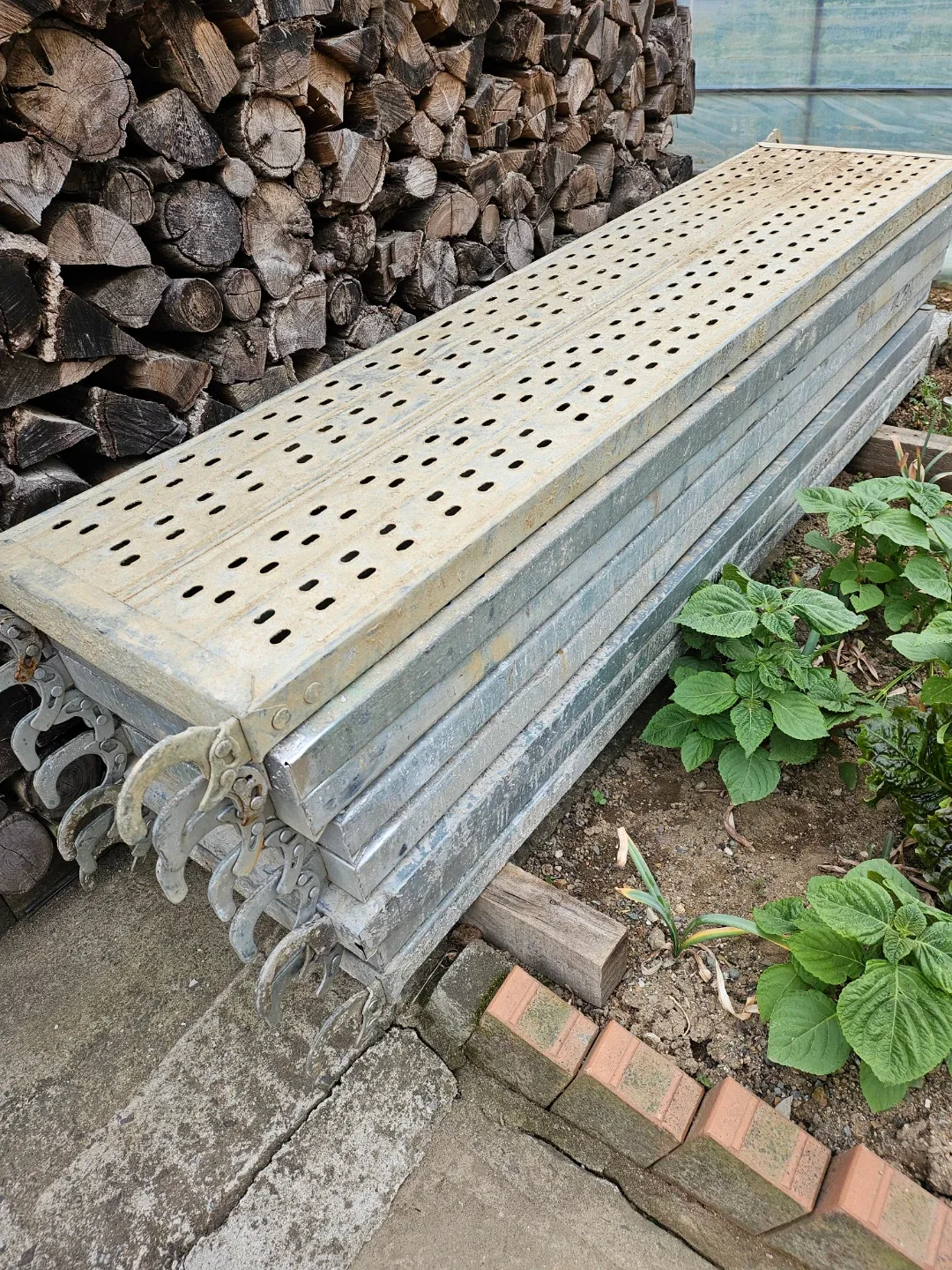 중고 비계 발판