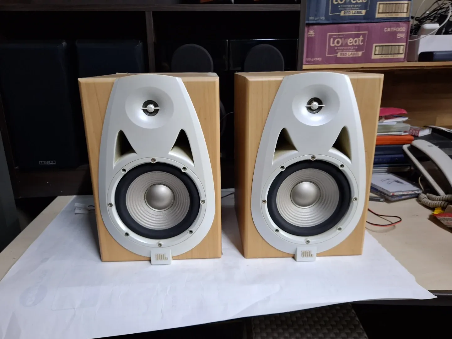 jbl 북셀프 스피커 팝니다