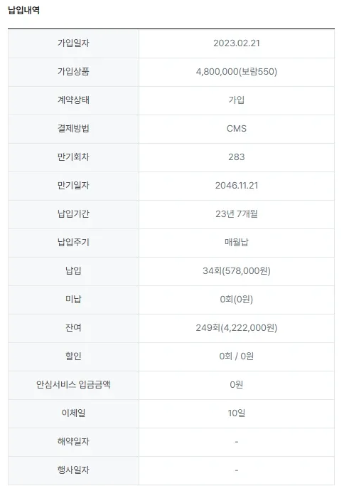 보람상조 550  반값이하 양도