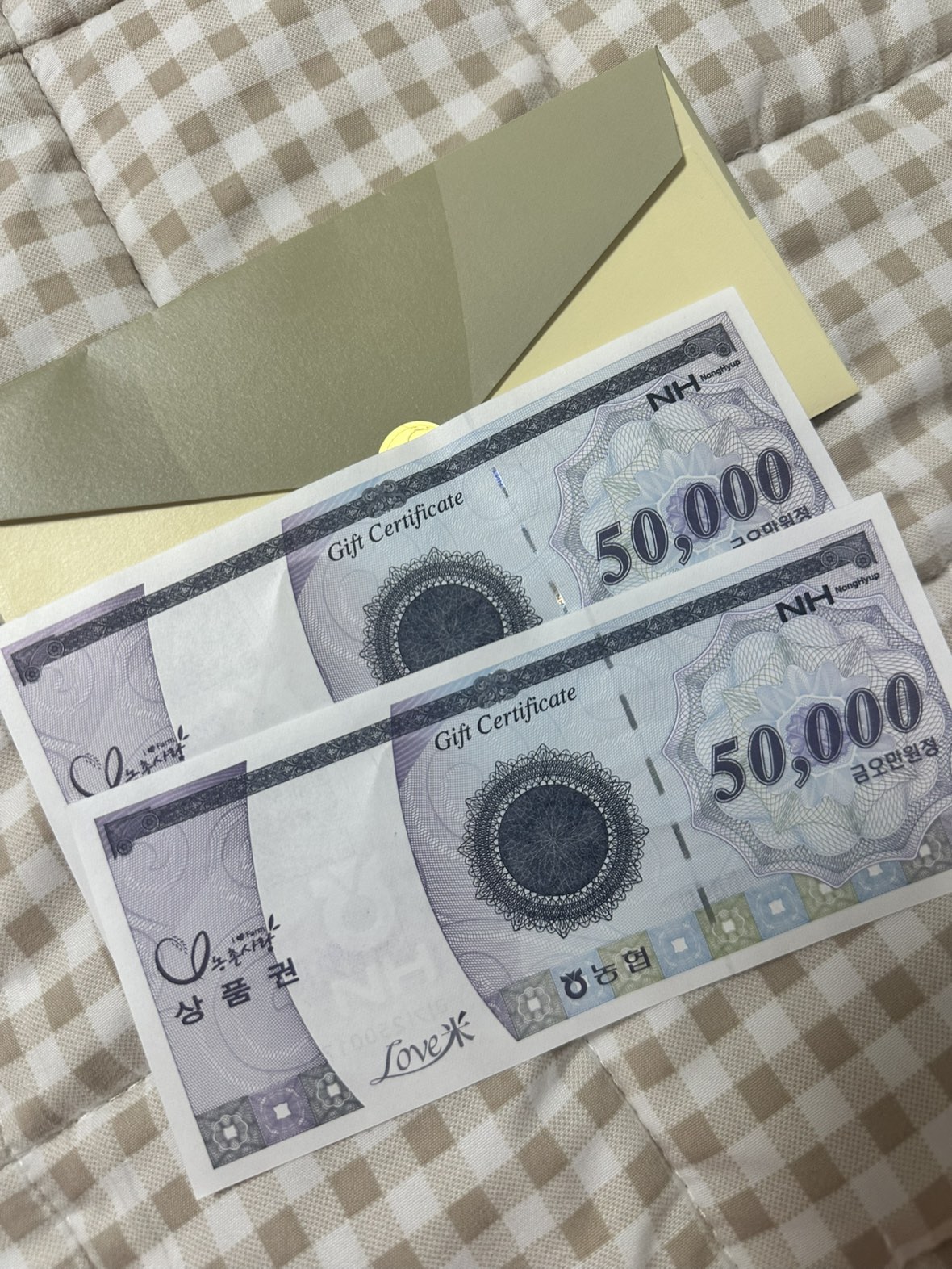 농촌사랑상품권 10만원