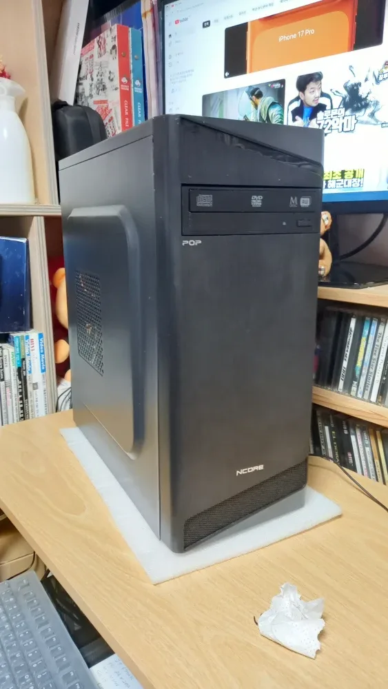 컴퓨터 i5-3470  8G 128G 500G GT705  +키+마+케이블