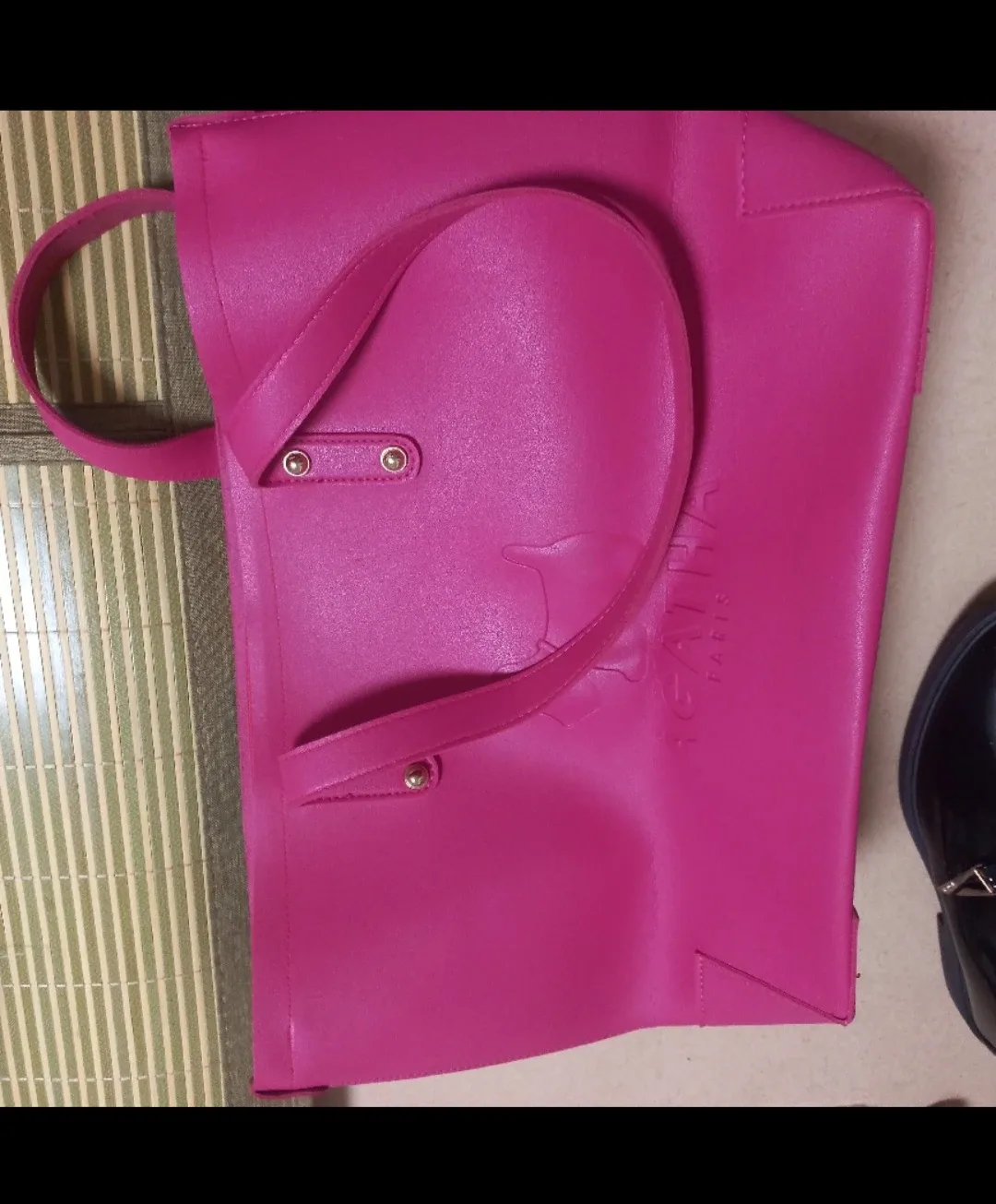 아가타(파리AGATHA)정품 중고(인조가죽)