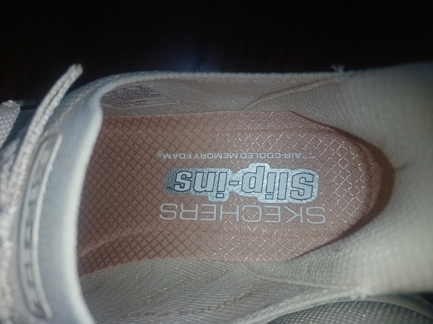 스케쳐스 슬립인스 흰색 운동화