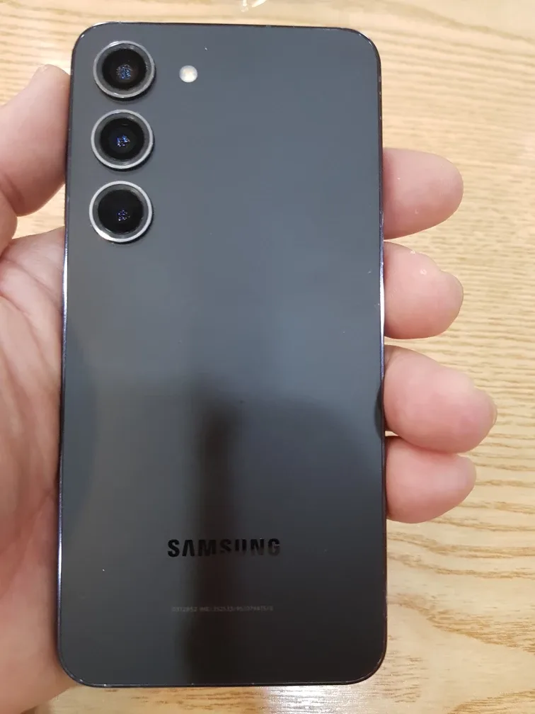 자급제  갤럭시 S23 블랙 256GB