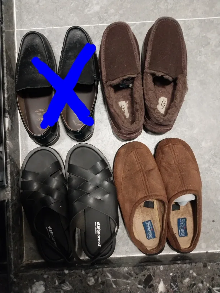 260신발 일괄모음 (스테파노로시, 레갈, UGG)