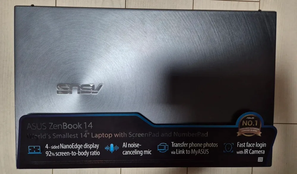 ASUS 젠북 14 i7 스크린패드 노트북