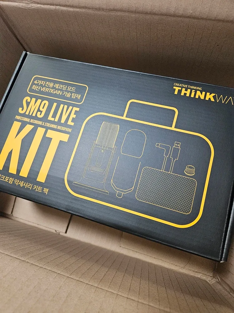 (미사용 새제품) USB 콘덴서 마이크싱크웨이 TONE SM9 LIVE