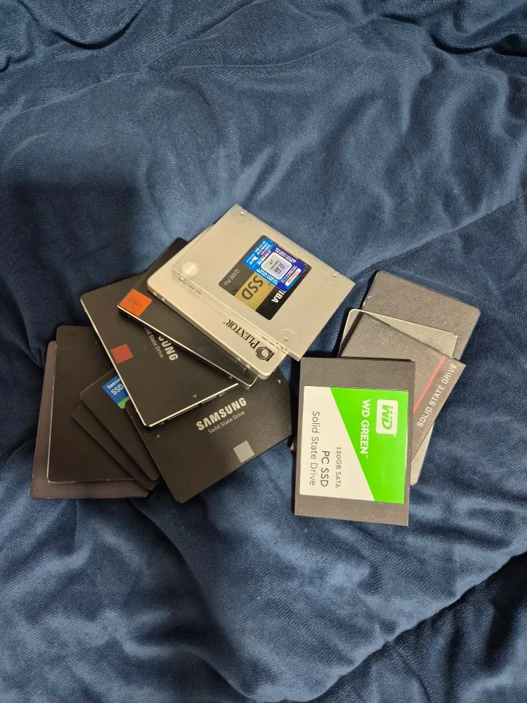SSD 120 gb(삼성, WD, Plextor)