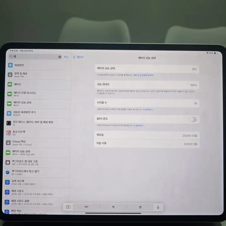 2024 아이패드 13 프로 M4칩 스텐다드 글래스
