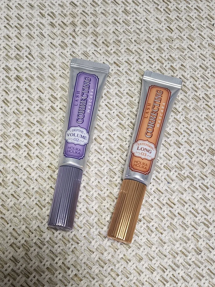 (미개봉 새상품) 홀리카 래쉬 코렉팅 마스카라 2,3호 (박스x)