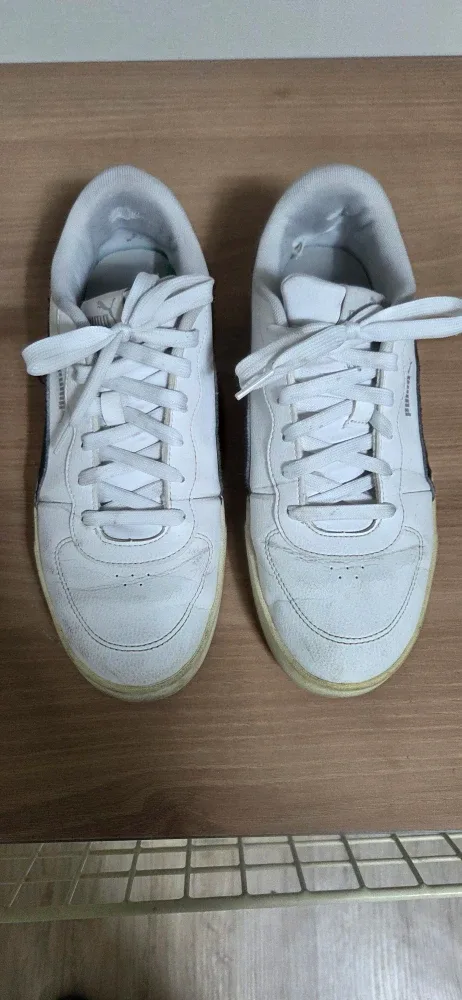 푸마 흰색 운동화 265mm