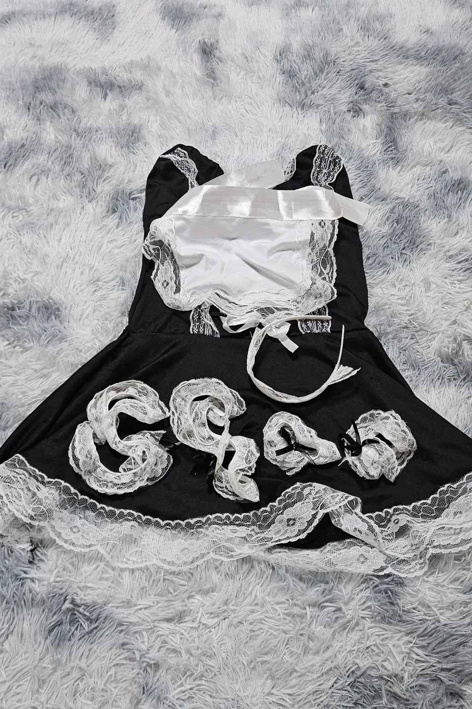 메이드복  코스프레 세트