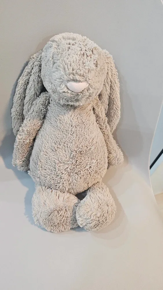 젤리캣 버니 베이지 토끼 인형