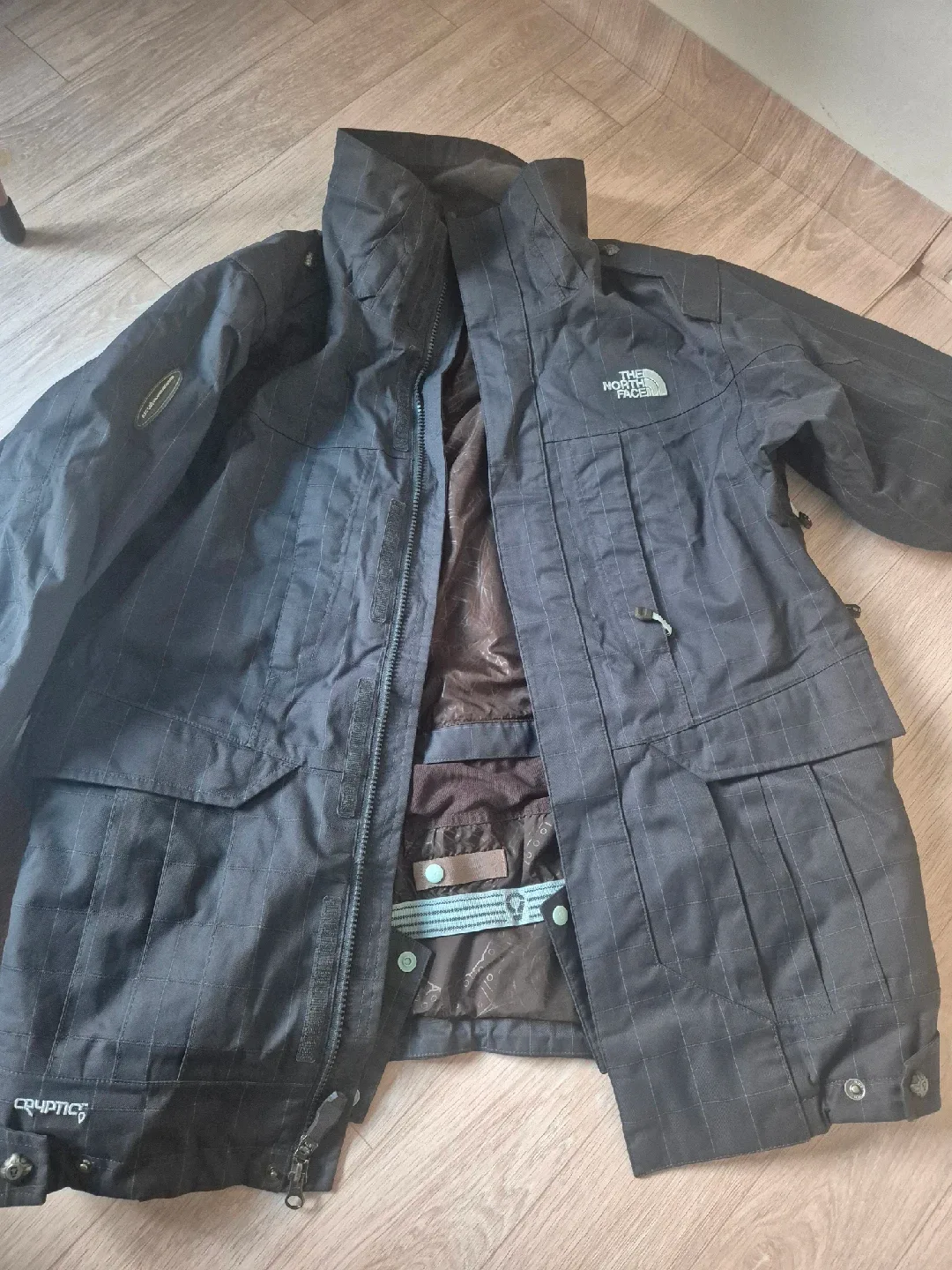 노스페이스 스키복 바람막이 M95