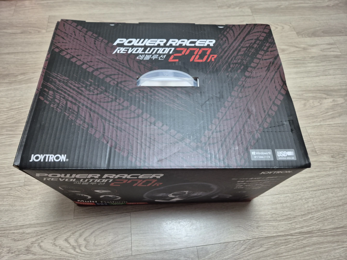 조이트론 파워 레이서 레볼루션 270R 레이싱 휠