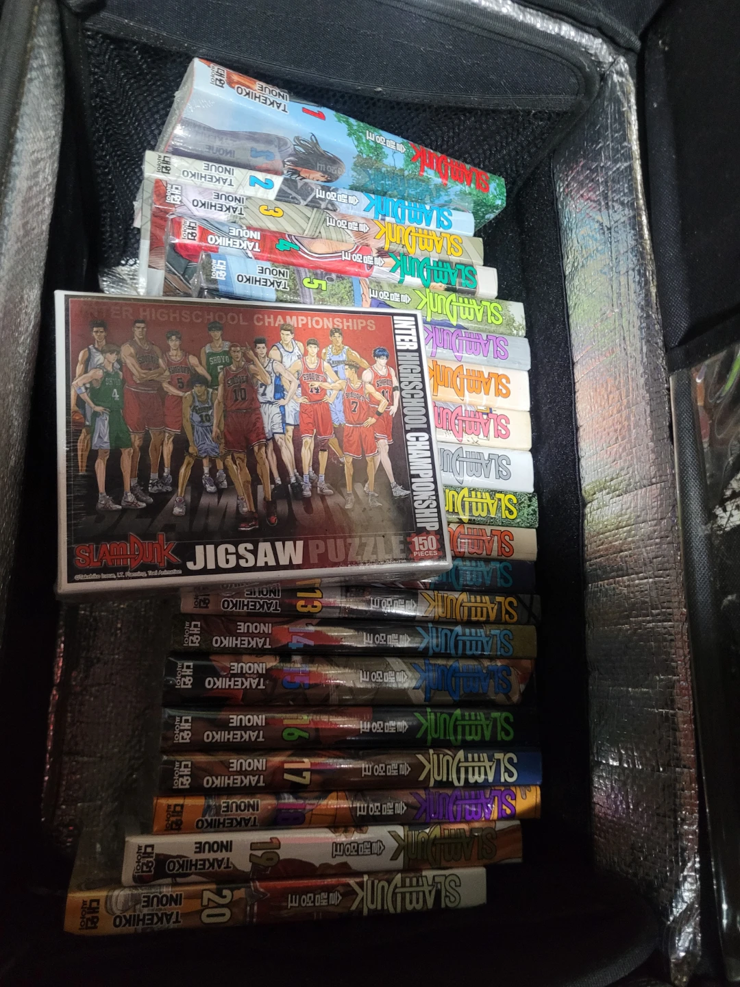 슬램덩크 만화 신장재편 전권 &퍼즐 새상품 세트 (1~20권)