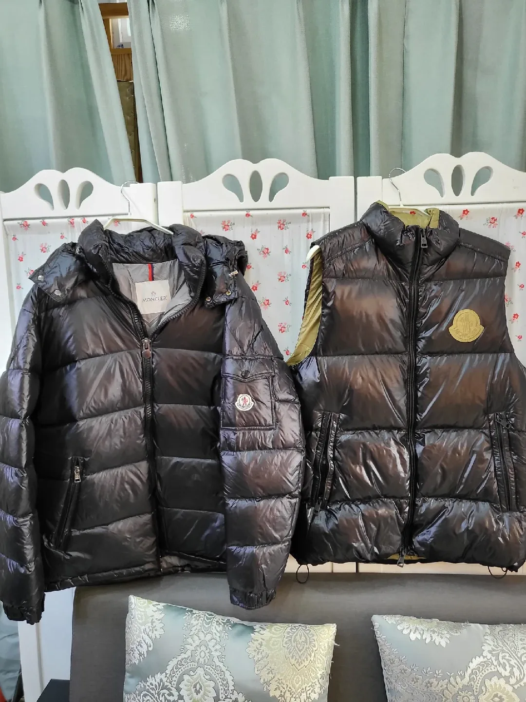 몽클레어 패딩 + 패딩조끼 블랙 일괄 판매합니다