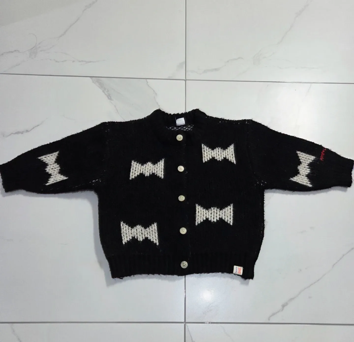 유아 니트가디건 110 판매해요