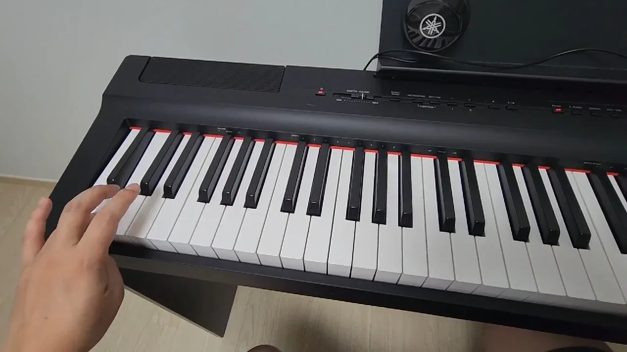 야마하 P-125A 디지털 피아노 풀세트(네고X)