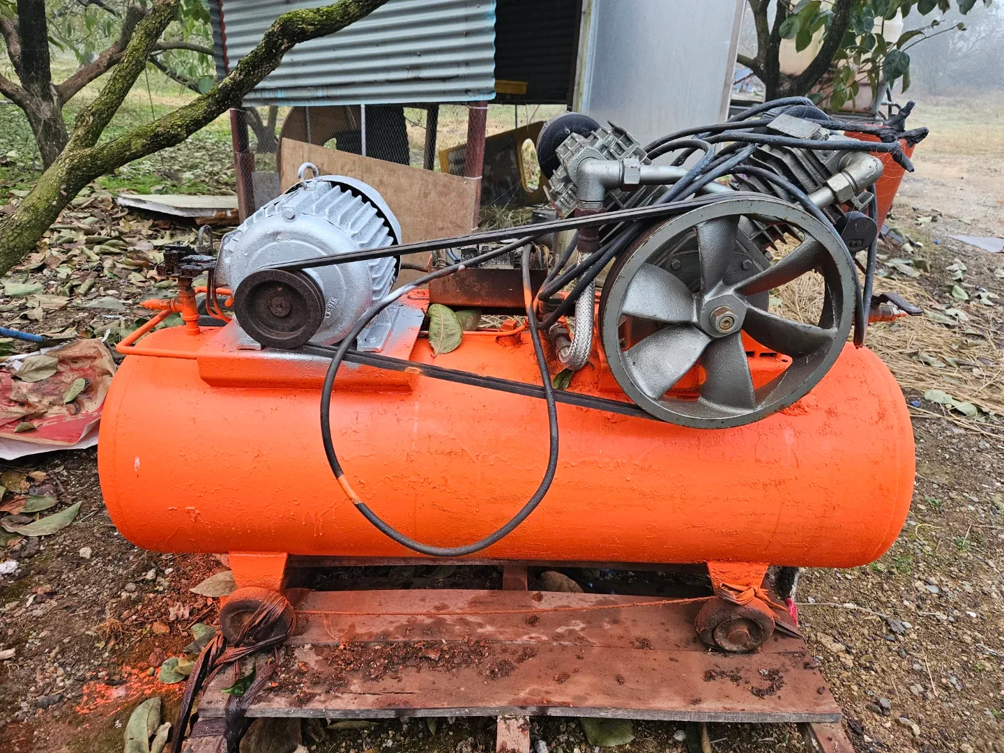 삼상 3.7kW(5HP) 중고 에어 컴프레서