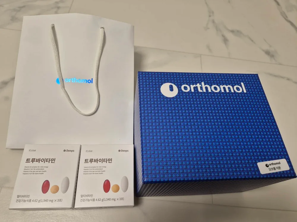 오쏘몰 이뮨 멀티비타민 30개입 + 덴프스 트루바이타민 9포