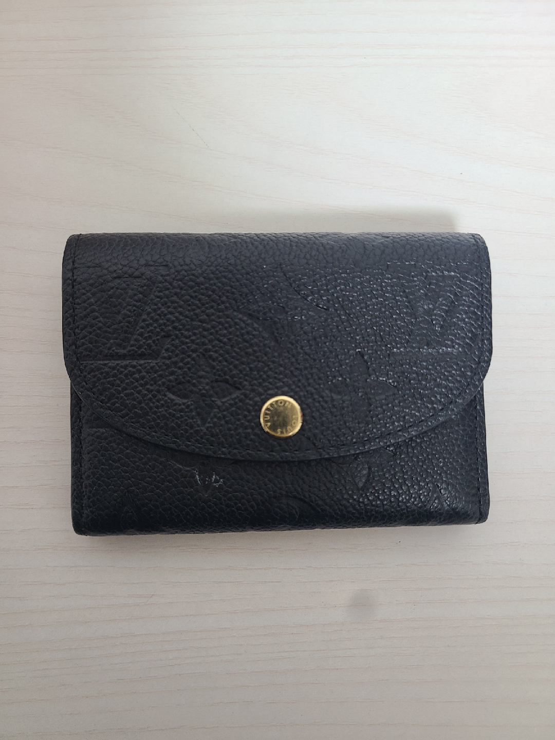 루이비통 로잘리 앙프렝뜨 코인 퍼스 블랙(반지갑)