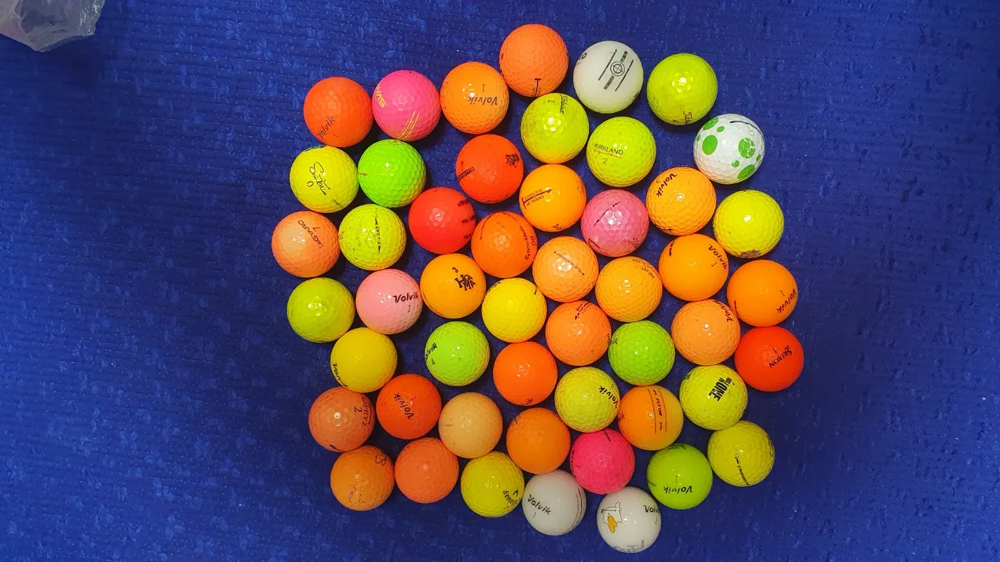 곫프공 (중고)  칼라공 50개