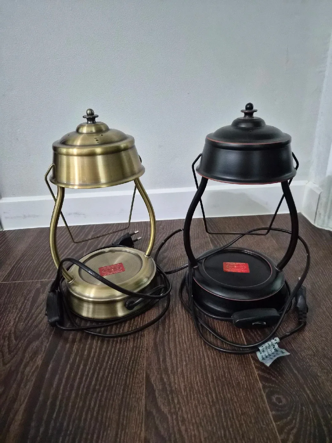 캔들 워머 2개, 캔들 5개, 램프 7개