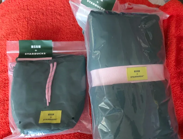 스타벅스 MSGM 콜라보 에코백+가습기