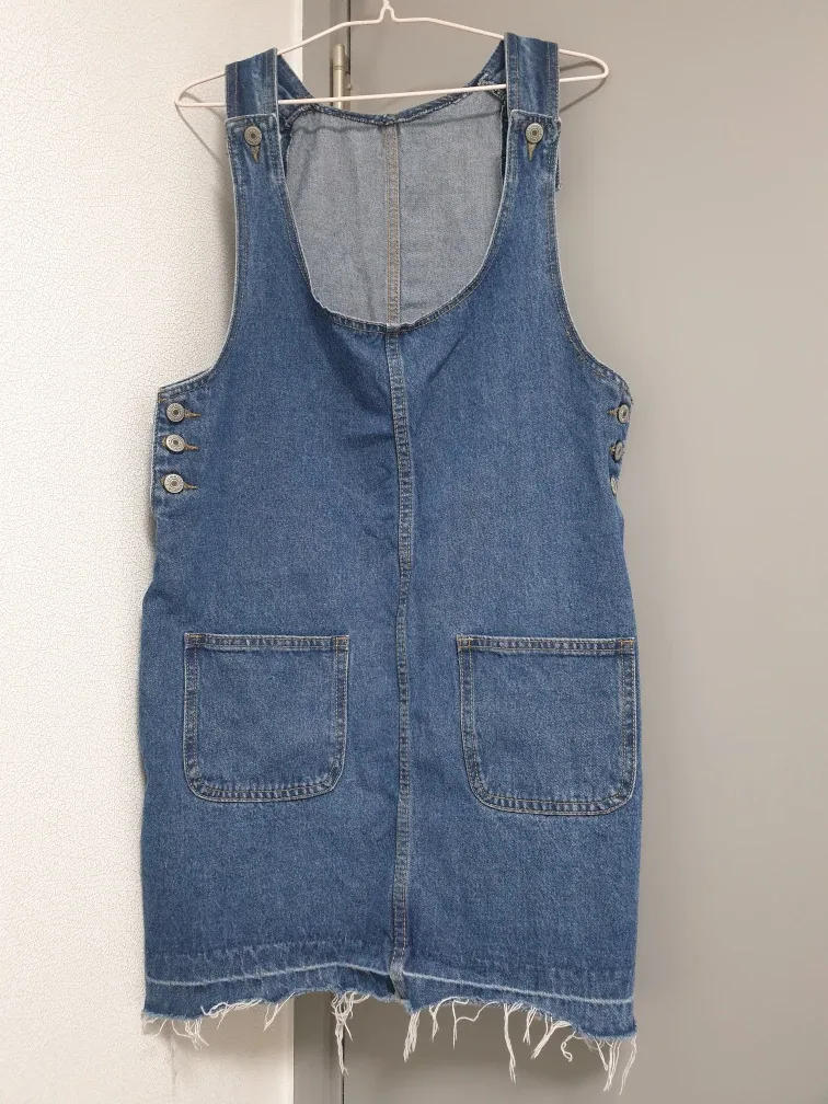 데님 멜빵 원피스/청원피스/멜방원피스/데님원피스/데님멜방원피스/원피스/슬림77