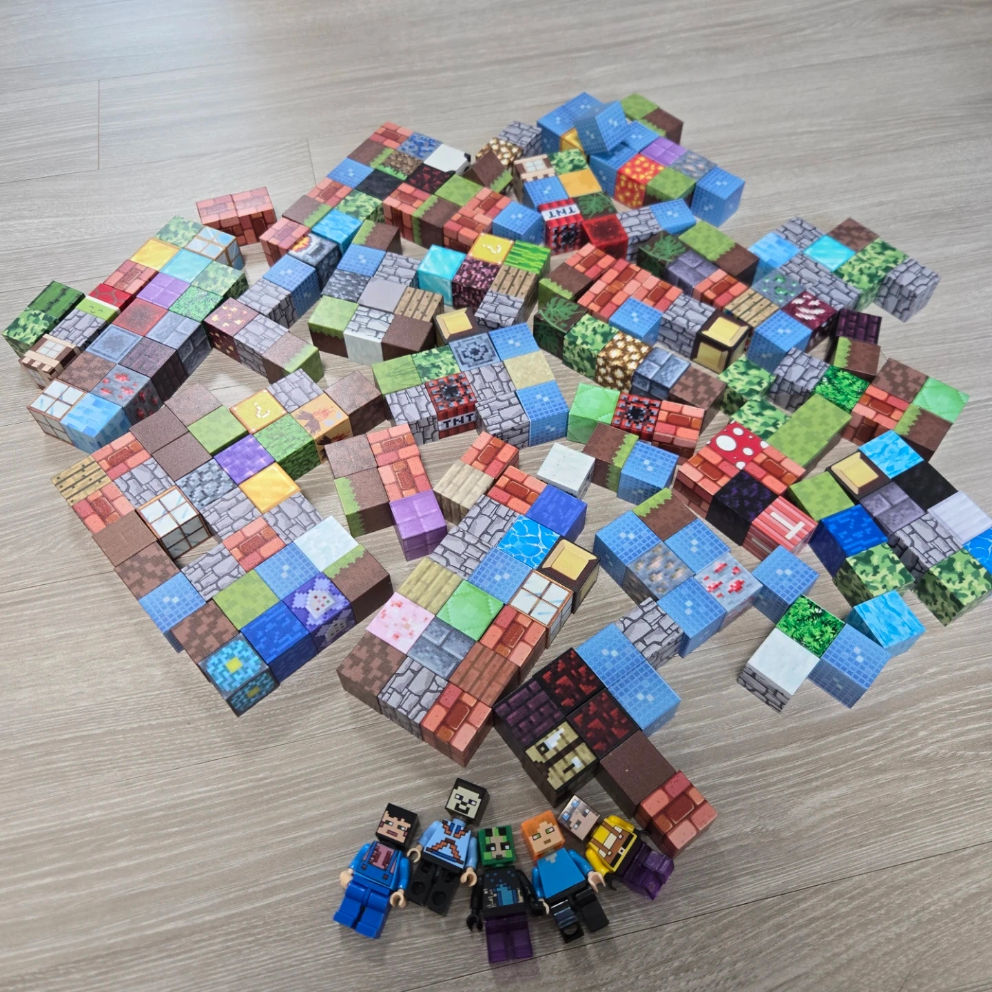 마인크래프트 자석블럭 | 유아동 | 당근 중고거래