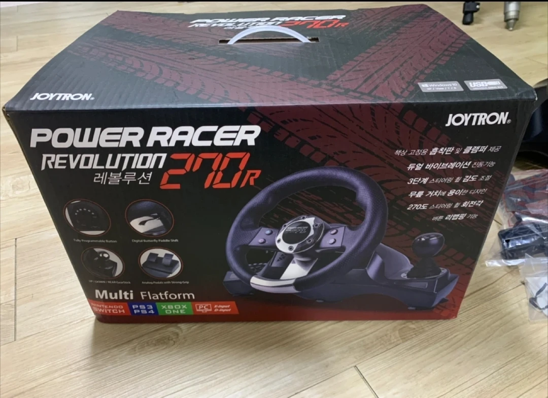 조이트론 파워 레이서 레볼루션 270R 레이싱휠