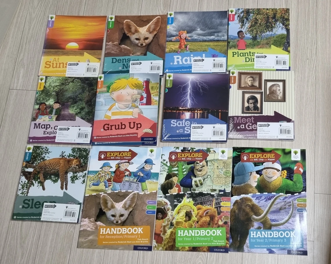 정품 새상품 ORT Explore 스토리북 + 워크북 세트 35만원