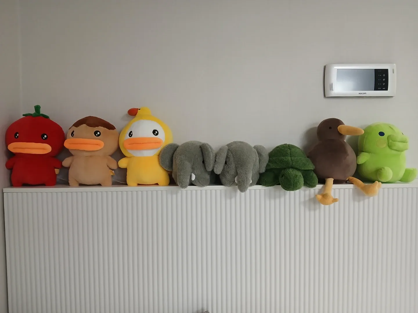 귀여운 동물 인형 세트
