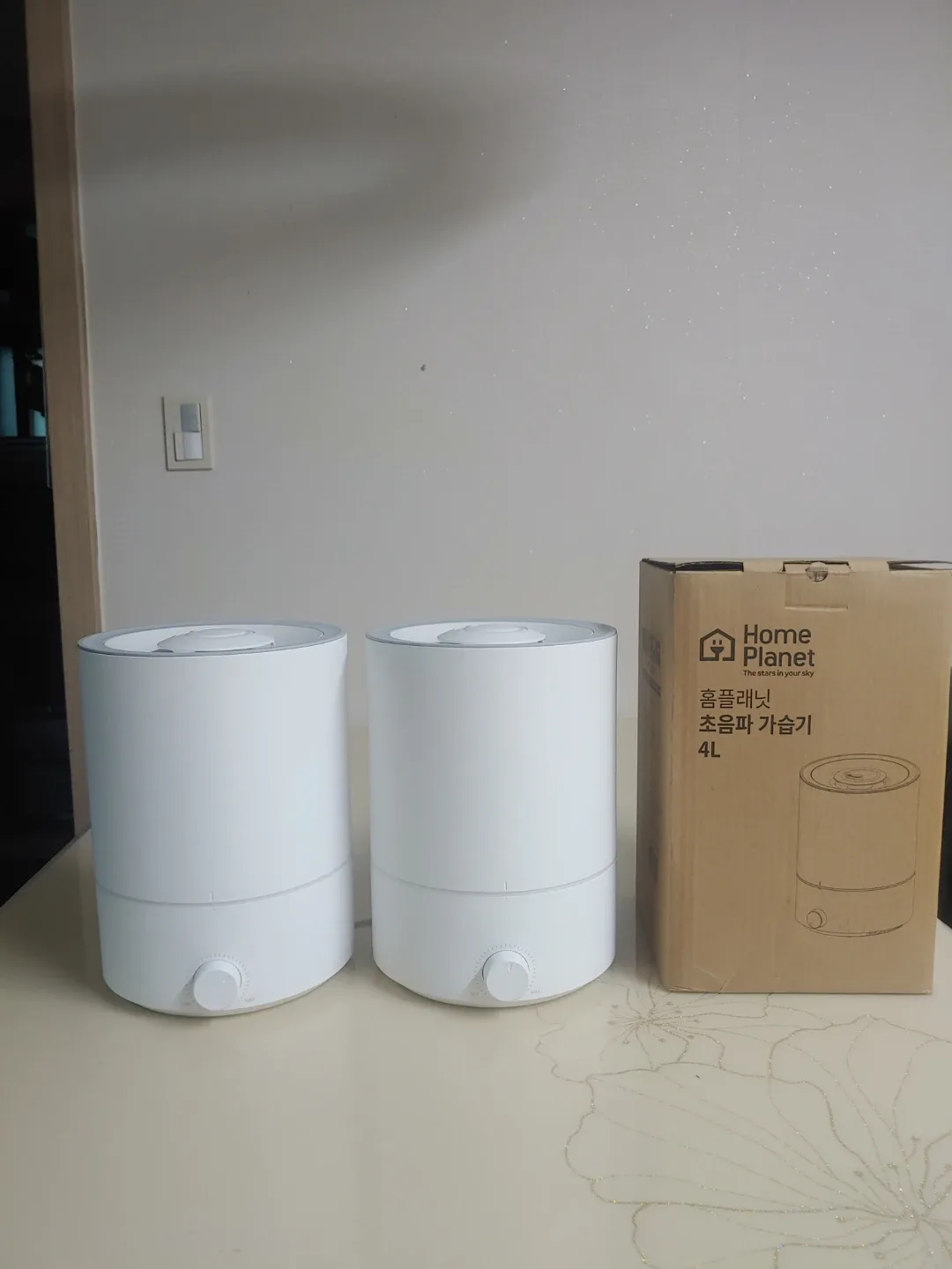 홈플래닛초음파가습기 4l 2대