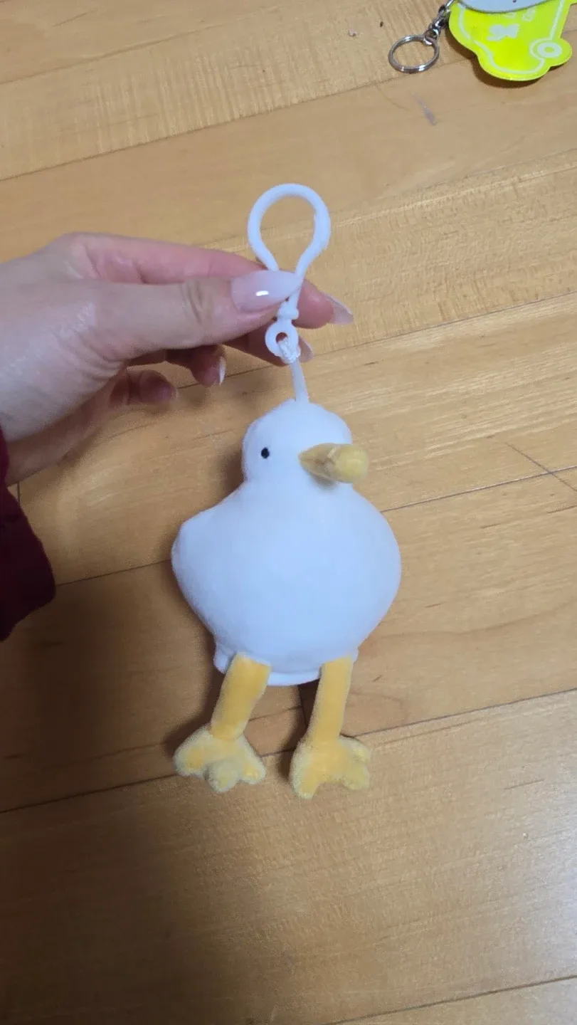 오리 인형 키링