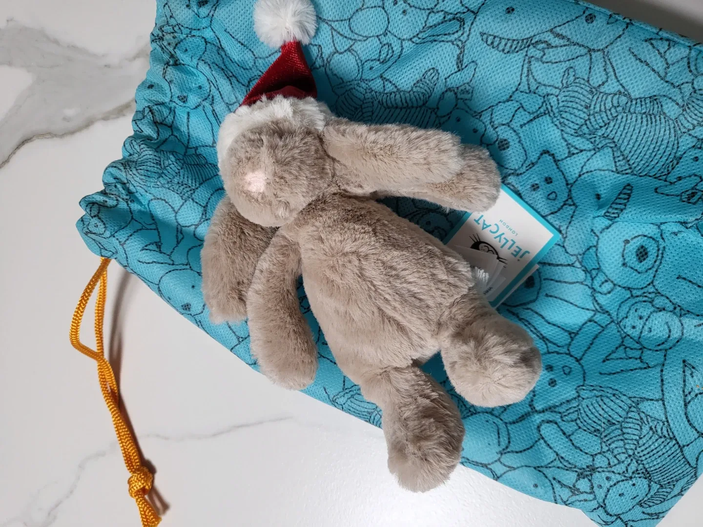 젤리캣 버니 인형 (산타)