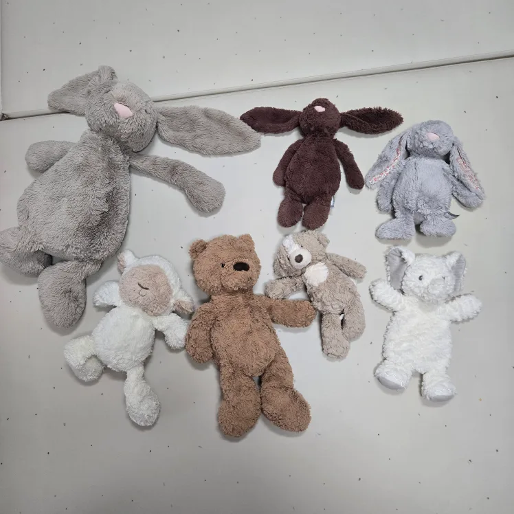 ☆이사정리/문고리거래☆ 젤리캣 & 메리메이어 등 애착 인형 세트