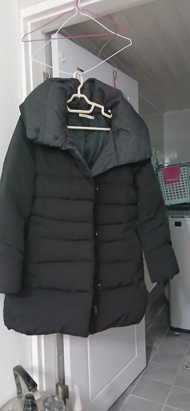 DEVERNOIS여성 반코트 블랙