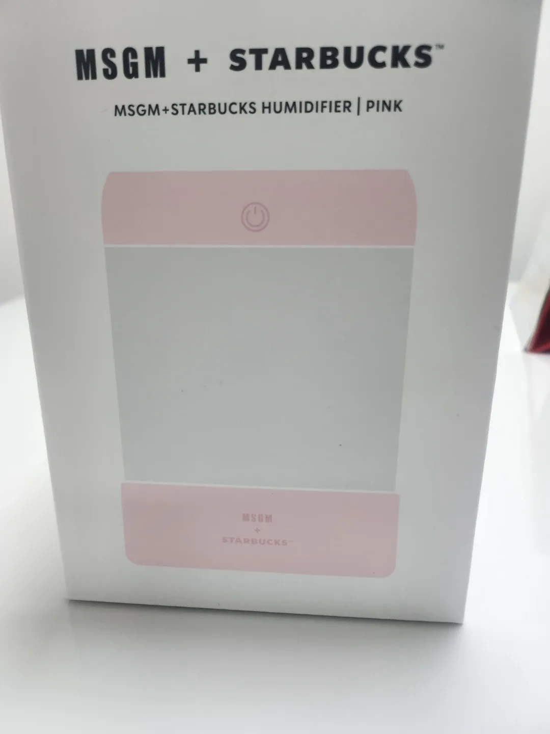 MSGM 스타벅스 핑크 가습기 새제품