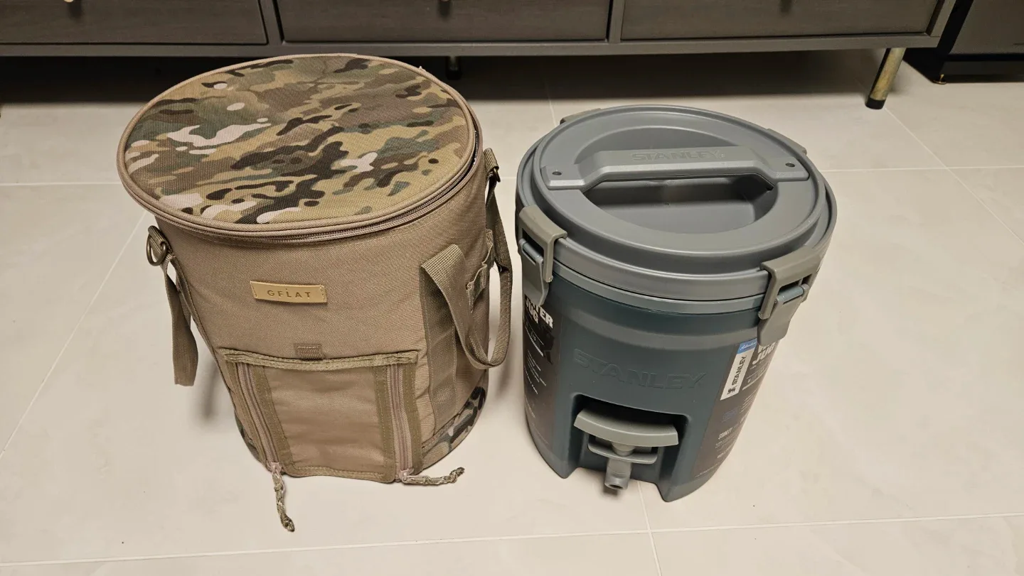 스탠리 워터저그 3.5L + GFLAT 쿨러백 세트